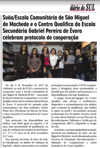 Protocolo com a Suão